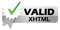 Valid XHTML 1.0 Transitional